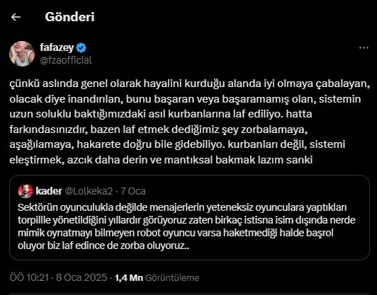 Menajer tartışmasında sular durulmuyor! Ünlü oyuncular sessizliğini bozdu 6